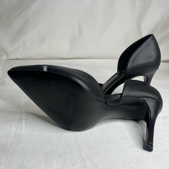DKNY Rosetta Dorsay Black Pump New 6M - Picture 9 of 9